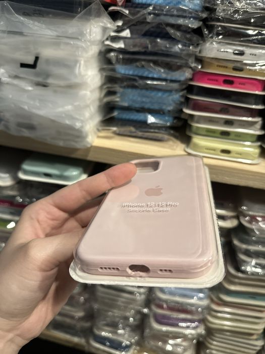 Premium Чохол Silicone case для iPhone 12 | Чехол на Айфон 12 pro
