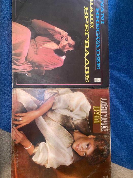 Виниловые пластинки ЛФОП «Мелодия» 1981-1988 гг.