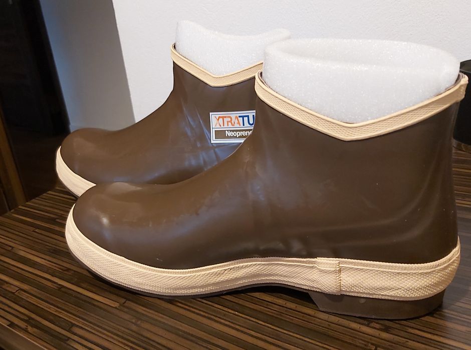 Sprzedam Nowe męskie botki skórzane r 46-,28,6cm XTRATUF