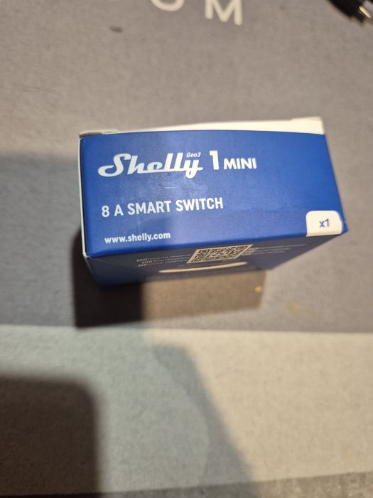 inteligentny przełącznik Shelly 1 Mini Gen3.
