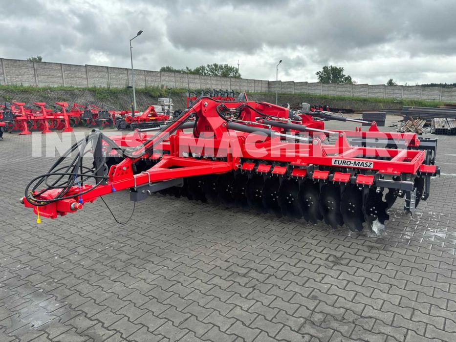 Brona Talerzowa Agregat Składana hydraulicznie EURO-MASZ Promocja !!!