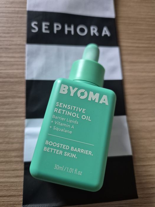 Nowy! BYOMA Sensitive Retinol Oil 30 ml olejek  z retinolem wrażliwa