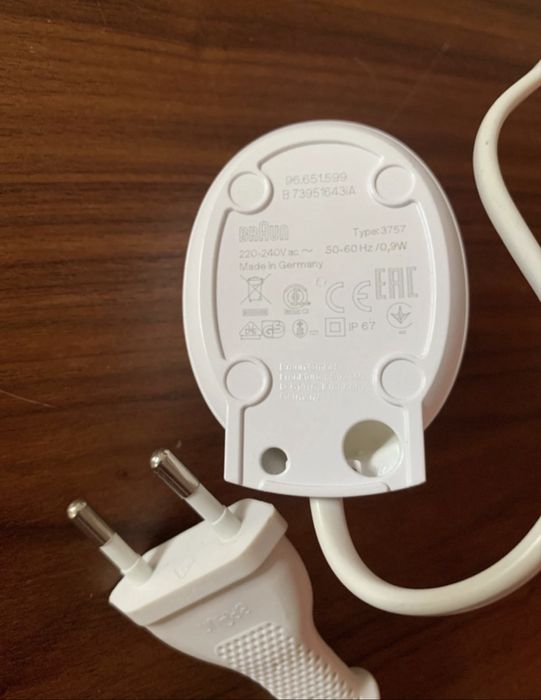 Carregador escova de dentes elétrica Oral-B