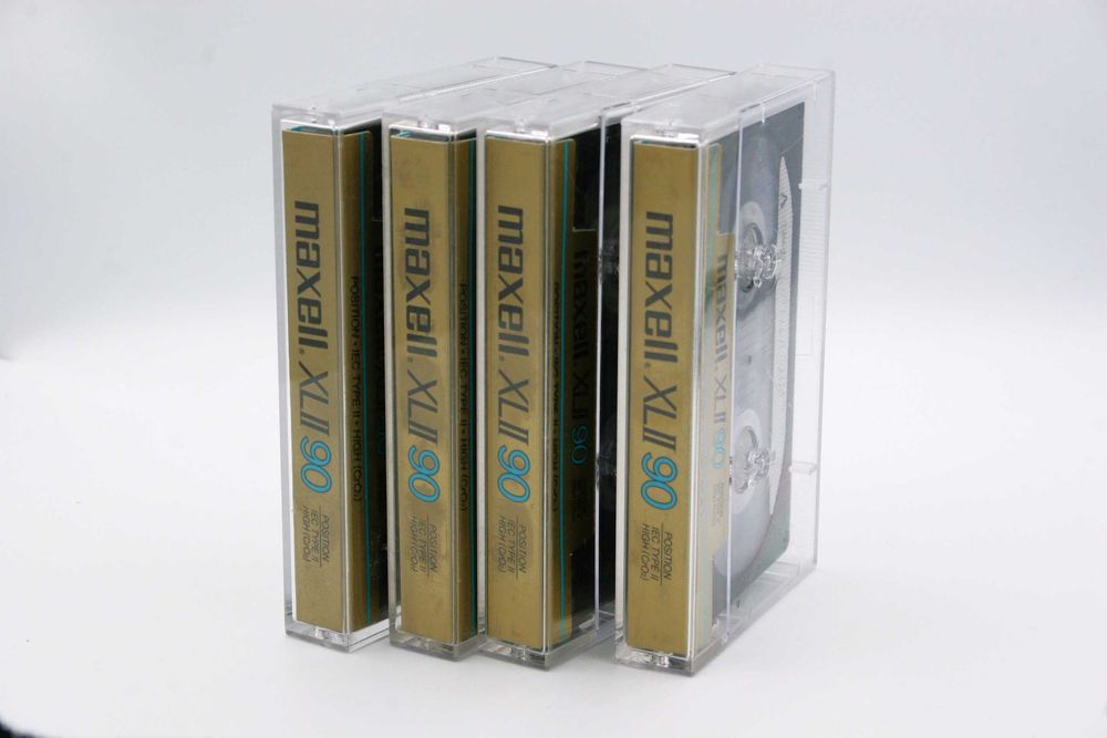 Kasety magnetofonowe Maxell 90 4szt