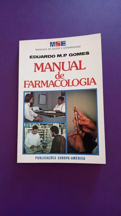Manual de Farmacologia de Eduardo Gomes, 1983