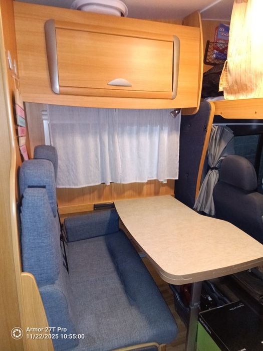 Autocaravana chalanger lotação 4 pessoas