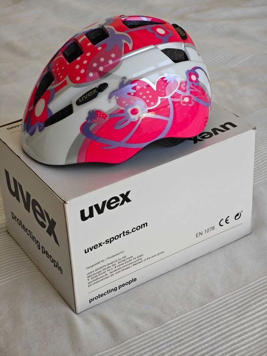 Kask dziecięcy UVEX KID 2 rozmiar 46-52cm