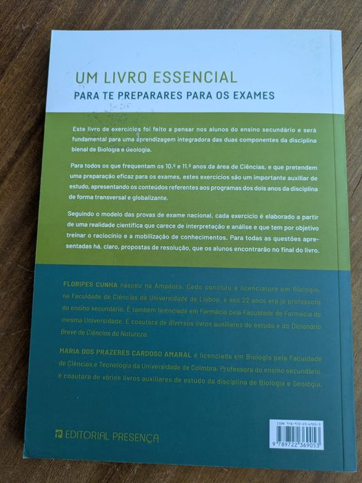 Exercícios de Biologia e Geologia Preparação para Exames 10º e 11º