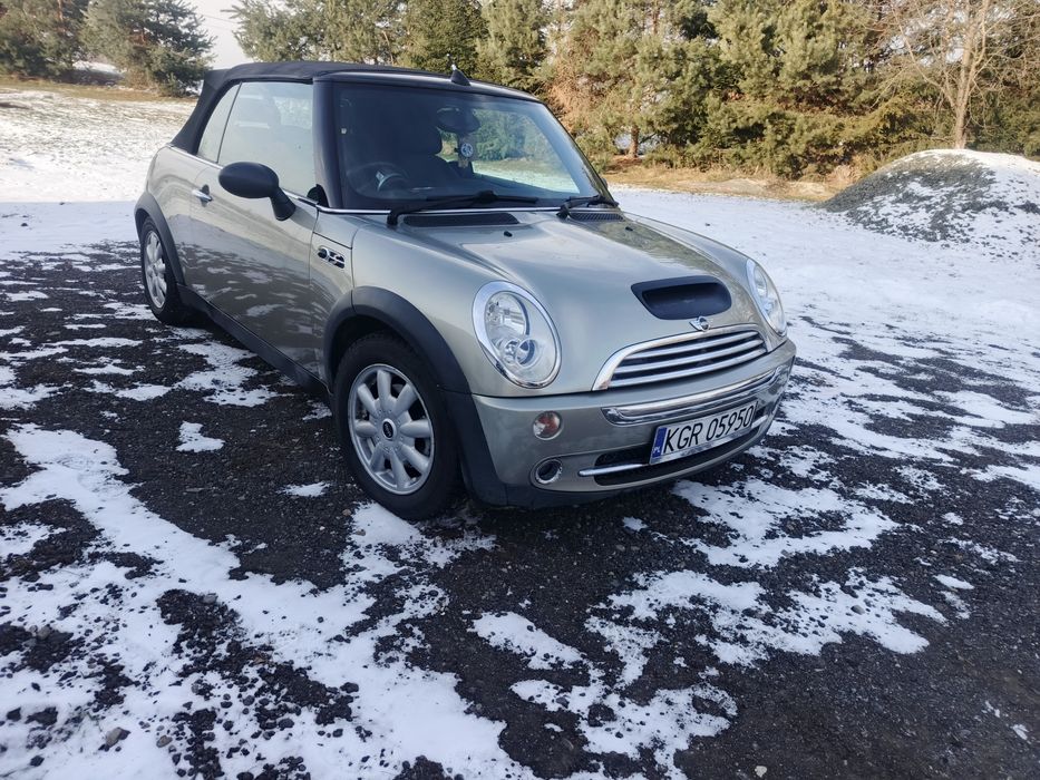 Mini Cooper One R52 1.6 Cabrio przebieg 35 tys Anglik Zarejestrowany ...