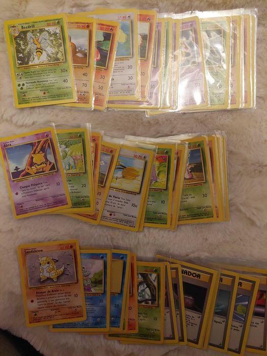 Cartas Pokemon TCG - Base Set e Fossil Set