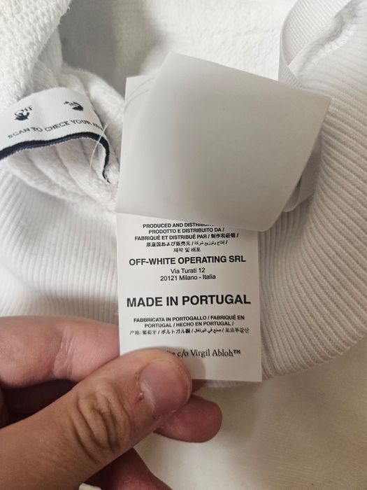 Кофта худі Off white Caravangio