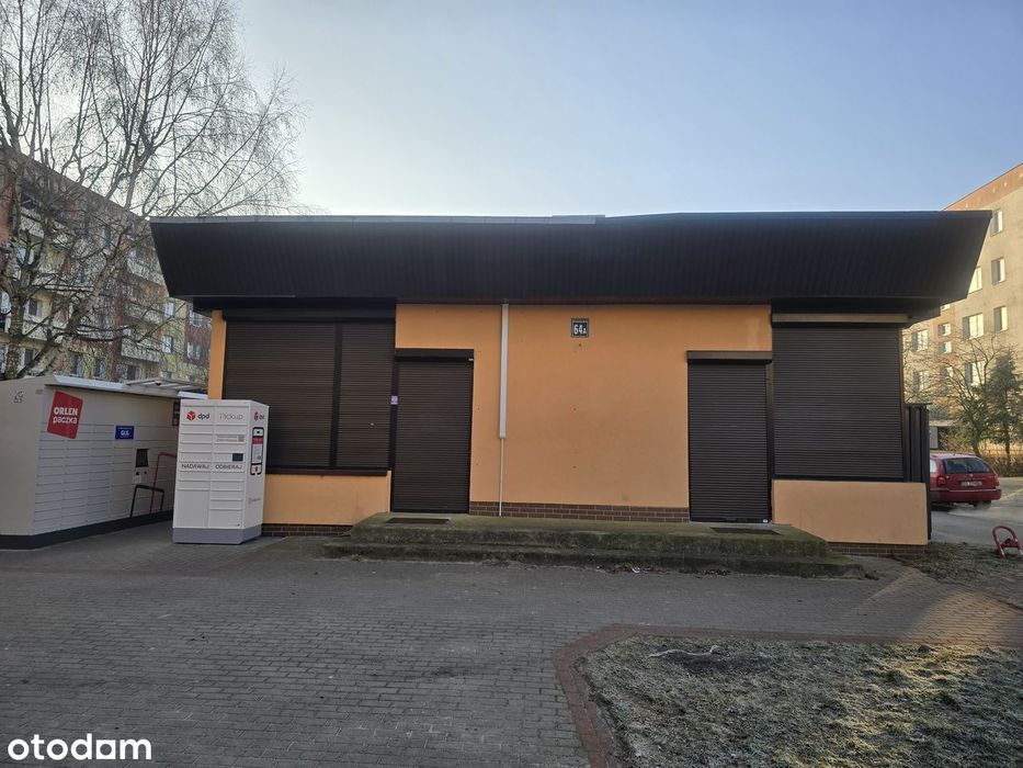 Lokal wolnostojący Police ul. Piaskowa 64 A!Centrum!Parking!Paczkomaty