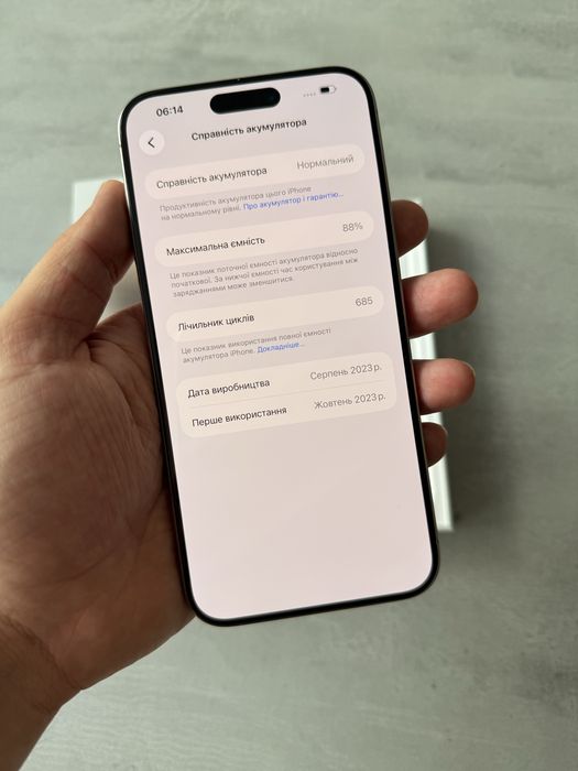 Iphone 15 Pro Max 512Gb Neverlock Фіз. Сім. Стан нового.