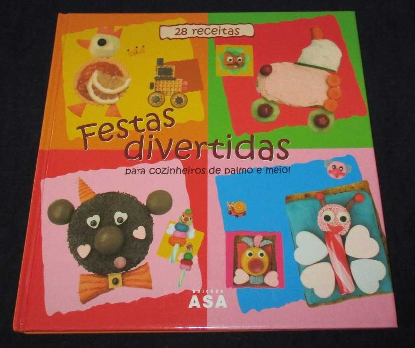 Livro Festas Divertidas para cozinheiros de palmo e meio