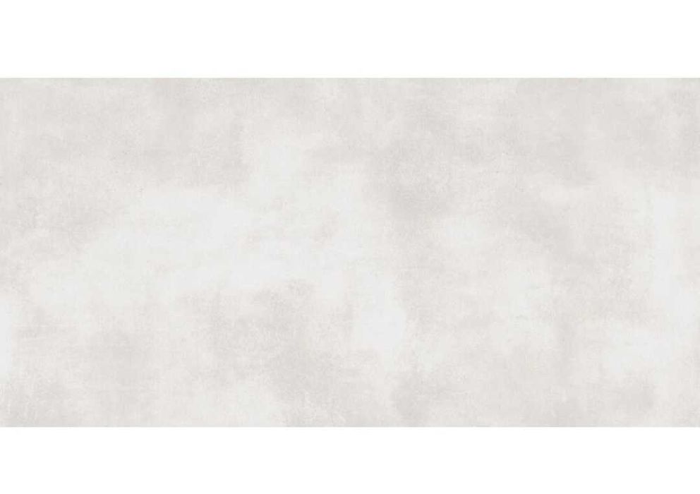 Gres szkliwiony STREET ART white mat 59,8x119,8 gat. I