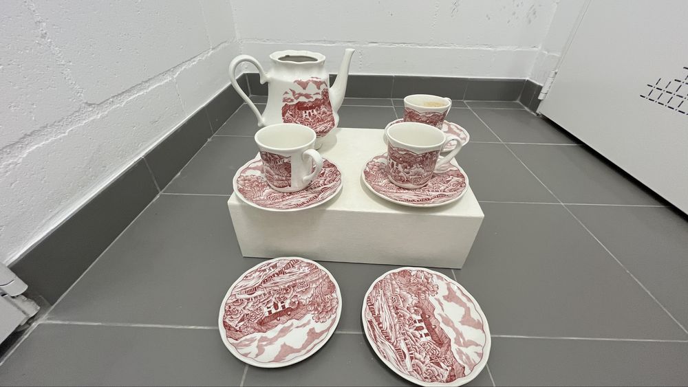 Conjunto em porcelana N.Fontebasso 1750