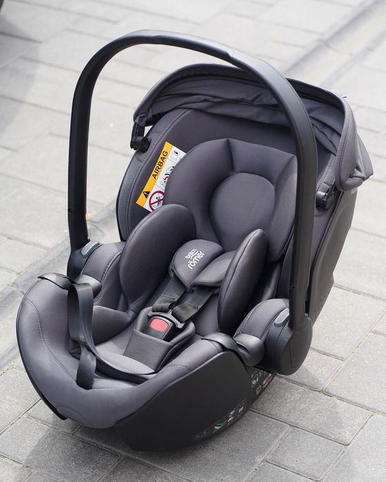 Автокрісло Britax Römer BABY-SAFE PRO (Classic Deep Grey) + адаптери для коляски Anex