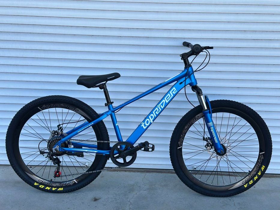 Горний алюмінієвий велосипед 26" синій (є різні розміри і кольори)