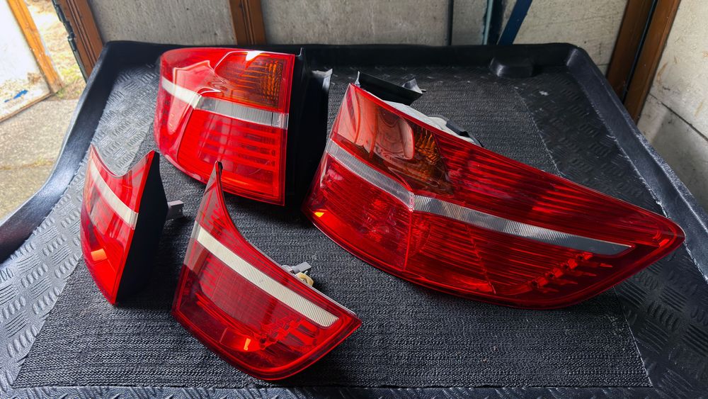 BMW X6 E71 2008-2012 (przedlift) HELLA komplet oryginalnych lamp tylnych