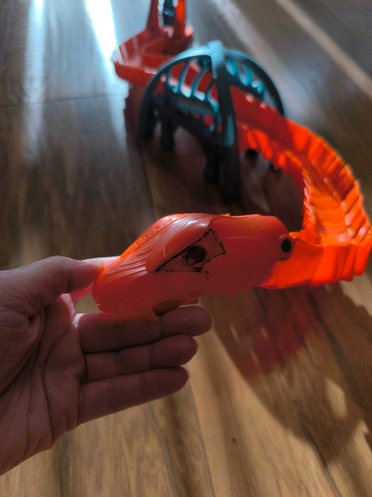 Hot wheels zestaw, pętla, wąż, tor monster truck, przyspieszacza