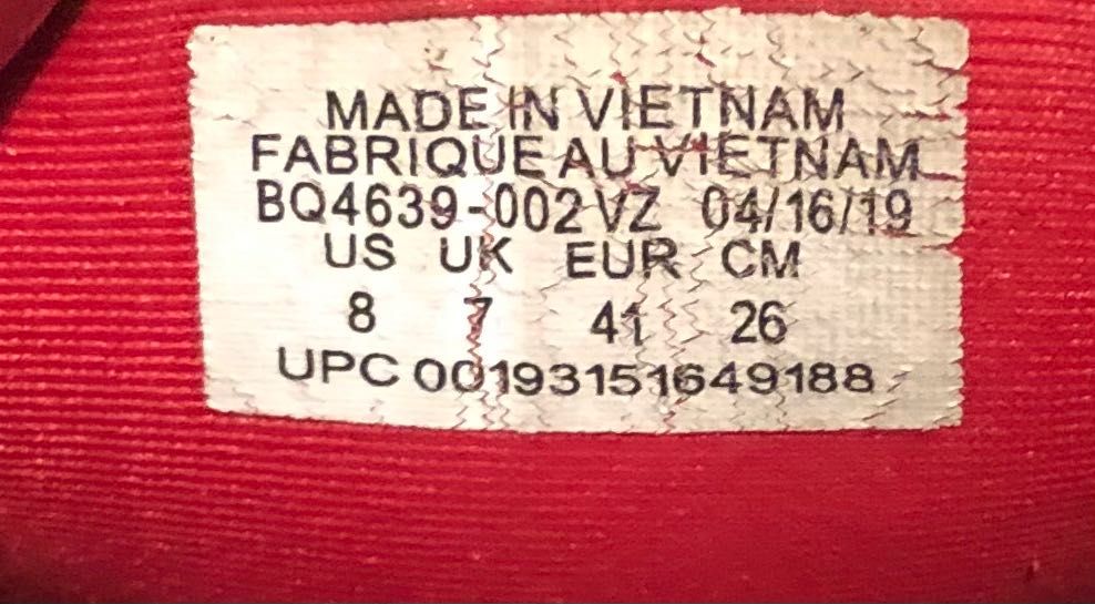 Тапки Nike eur 41 (26см)