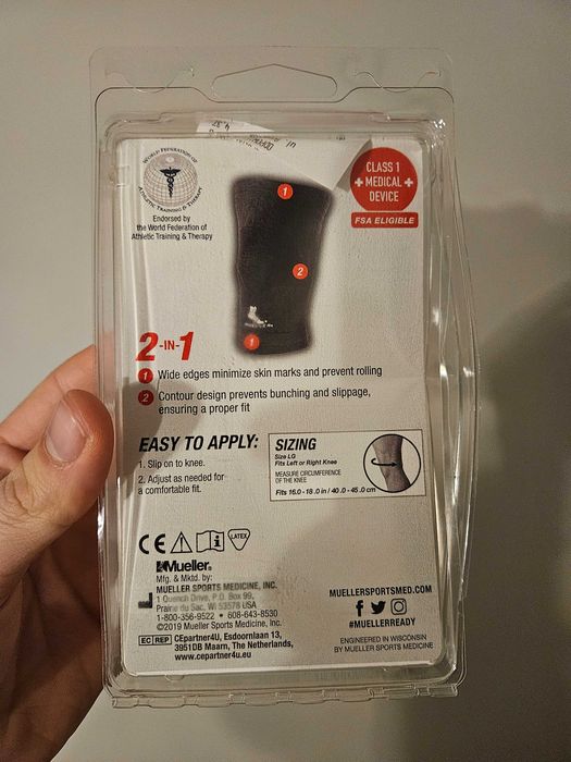 Stabilizator kolana Muller opaska uciskowa