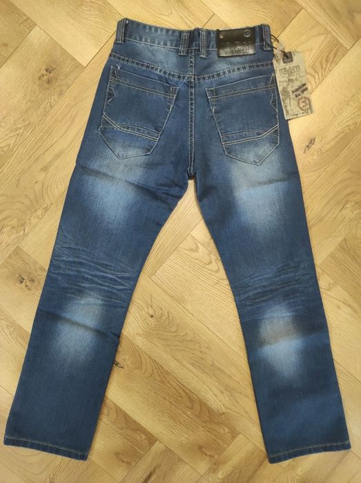 Chłopięce spodnie jeansowe 70cm pas