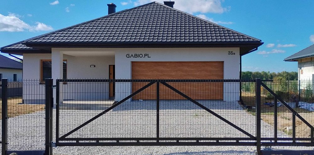 Brama przesuwna panelowa wys 1,5m/5m plus inne długości i wysokości