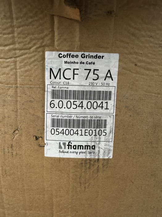 Moinho de cafe automatico FIAMMA MCF 75A