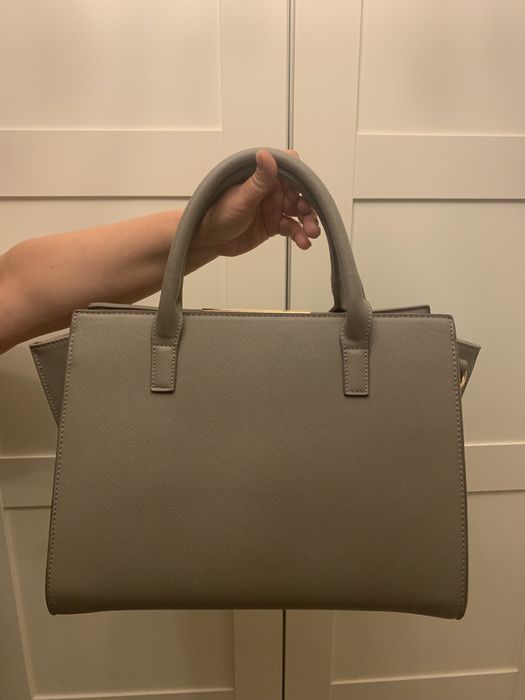 Szara torebka duza shopperka