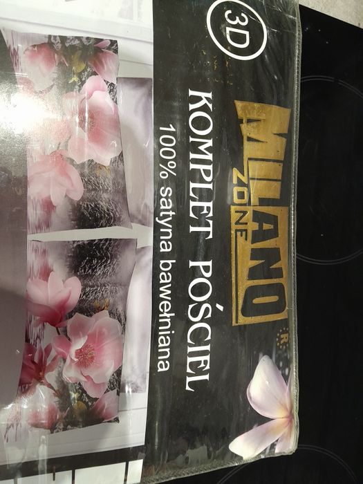 Комплект постільної білизни постельное белье евро сатин Milano