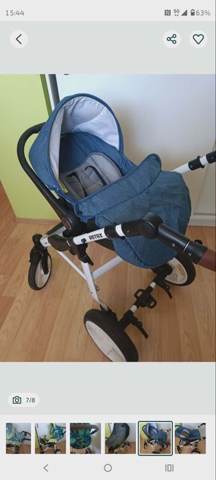 Oryginalny wózek 3w1