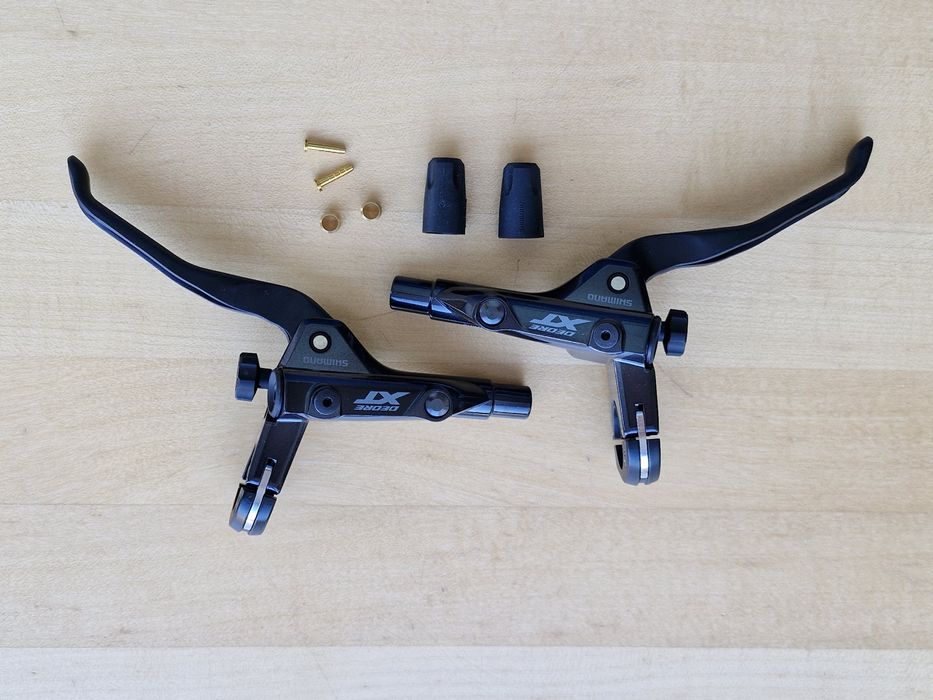 Manetes de Travão Shimano XT novas a estrear