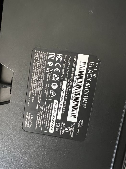 Teclado Razer BlackWindow V3