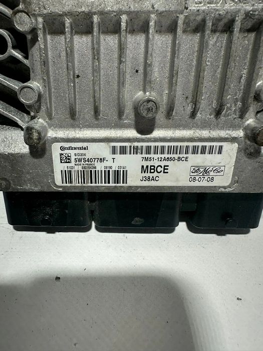 Centralina Continental Original Ford 1.8 TDCi 7M5112A650BCE 5WS40778F