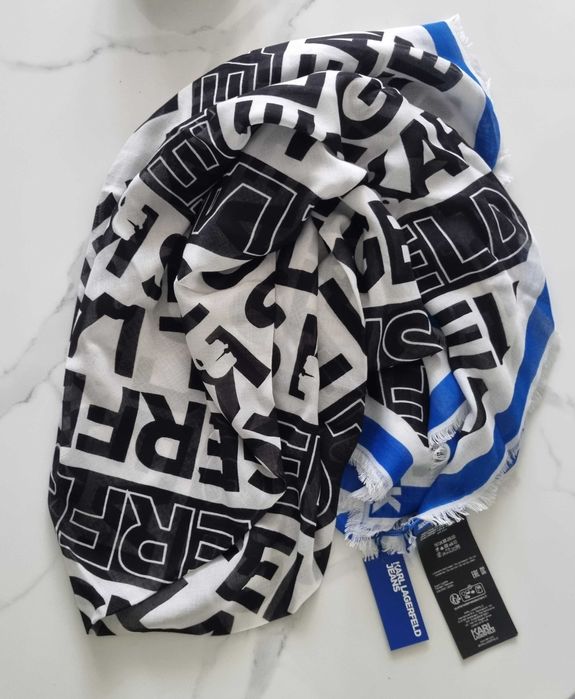 Chusta  szal chustka Karl Lagerfeld