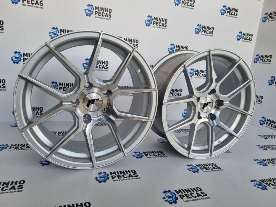 Jantes Japan Racing (JR30) em 17 Silver (5x120)