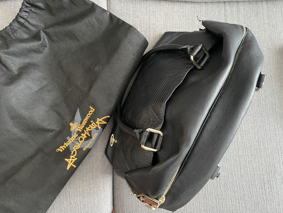 Mala Vivienne Westwood Original  Black Hogarth Bag 131008