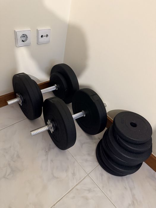 Halteres 20kg novo