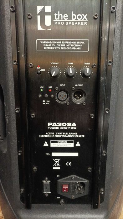Kolumny The Box PA 302 A Para