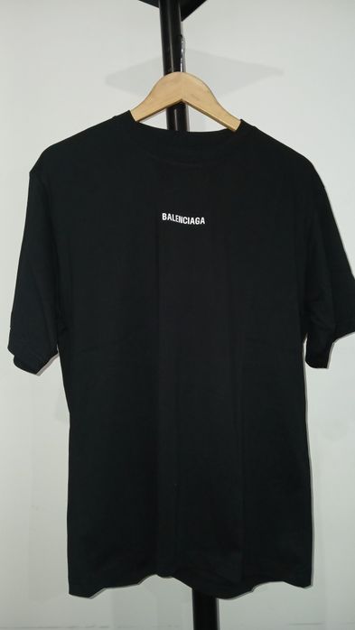 Balenciaga Logo T-shirt preta