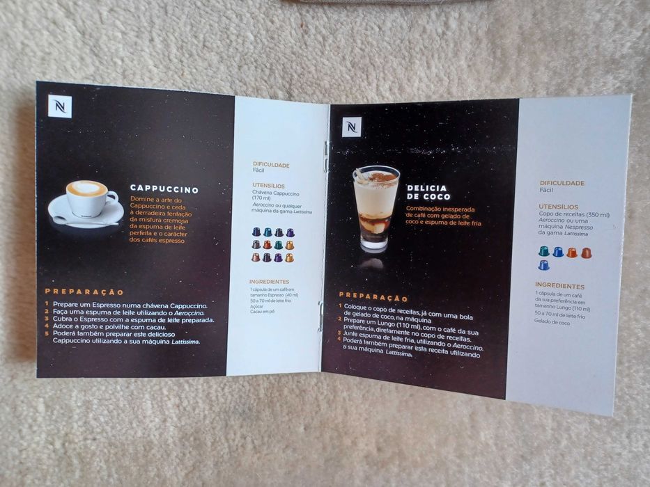 Nespresso Barista Stencil com livro de receitas