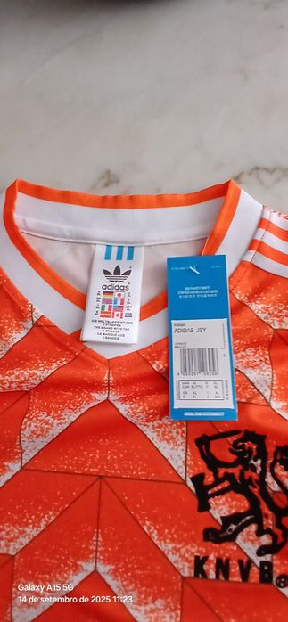 Camisola adidas holanda euro 1988