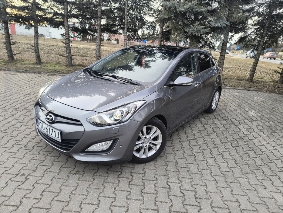 Hyundai 1.6 CRDI/110km/szklany dach/led/skóra/potwierdzenie przebiegu/