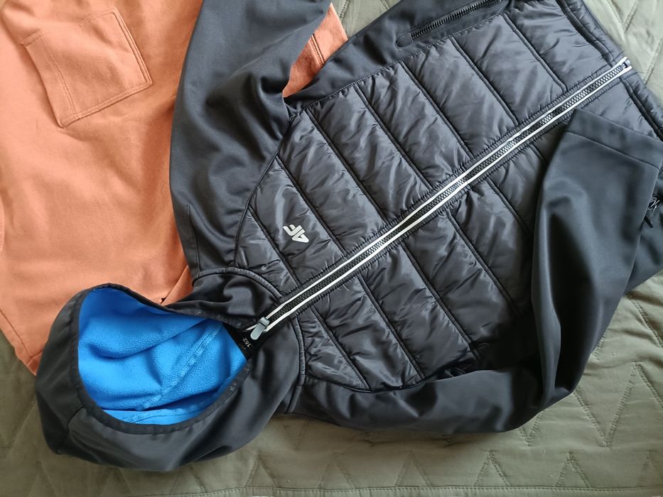 Kurtka przeciw deszczowa Softshell 4F 152 Bomberman na jesień