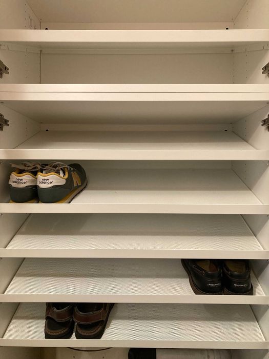 IKEA HJÄLPA Prateleira p/sapatos, branco, 80x40 cm como novas!