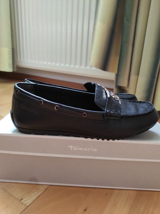 Мокасини жіночі шкіряні нові 36р Tamaris