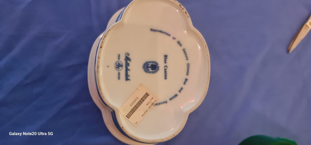 Floreira Vista Alegre Blue Canton