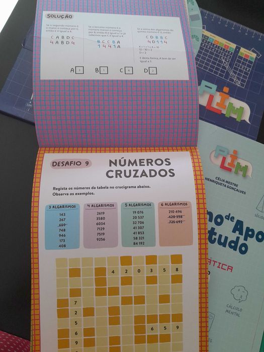 4 Ano - Caderno apoio matematica+ materiais