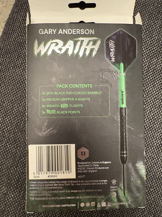 Unicorn Gary Anderson Phase 6 Wraith 23g